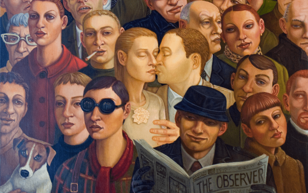 Un beso en la multitud - Bernardien Sternheim, 2001